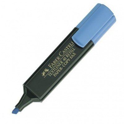 Marcador Fluorescente Faber Castel FAB154851/ Azul