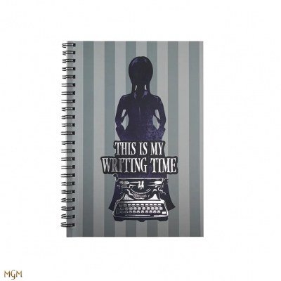 Libreta cinereplicas wednesday addams this is my writing time