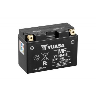 Yuasa battery YT9B-BS Combipack (con electrolito) YT9B-BS