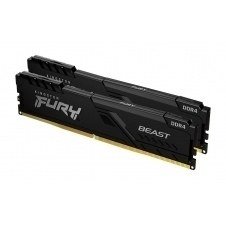 MEMORIA RAM DIMM FURY BEAST BLACK 64GB(2x32GB) DDR4 3200MHz KIT