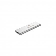 CAJA DISCO M.2 SSD COOLBOX MINICHASE N31 USB 3.1 PLATA COO-MCM-NVME