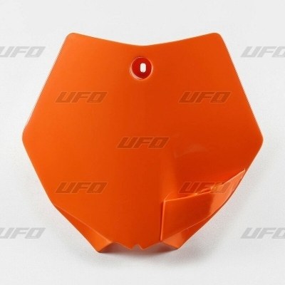 Portanúmeros delantero UFO KTM naranja KT03071-127 KT03071#127