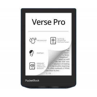 POCKETBOOK VERSE PRO AZURE / LECTOR DE LIBROS ELECTRÓNICOS 6