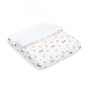 Saco nórdico minicuna ovalada Crea 55x70 cm estampado bosque · 751-148 Taiga