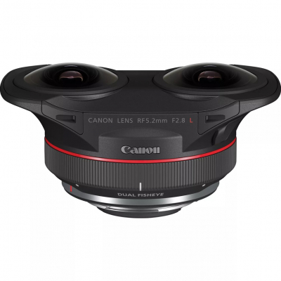 Objetivo canon rf 5.2mm f:2.8l dual fisheye