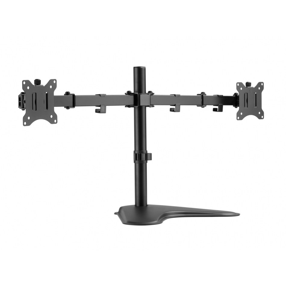Soporte de sobremesa económico para dos monitores de 17"-32