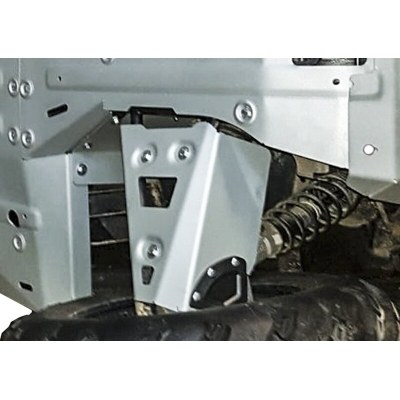 RIVAL Front Arm Guard Kit - Aluminium Polaris Sportsman 450/570 24.7446.1-5