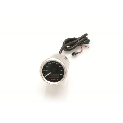 KOSO D48 speedometer black background GP style BB485B73
