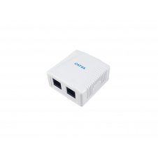 Equip 235216 caja de tomacorriente RJ-45 Blanco