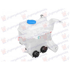 DEPÓSITO DEL LAVAPARABRISAS (CON TAPA) (CON 3 ORIFICIOS PARA MOTOR) (CON 2 MOTORES)