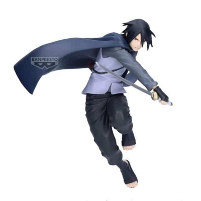 Figura banpresto boruto naruto next generations vibration stars sasuke uchiha 15cm