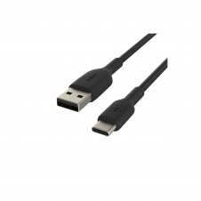 Cable Belkin USB A macho/USB C macho 1 m Negro