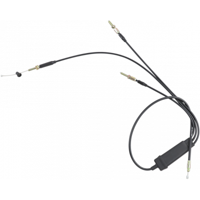 Cable de acelerador de vinilo negro PARTS UNLIMITED 05-139-86