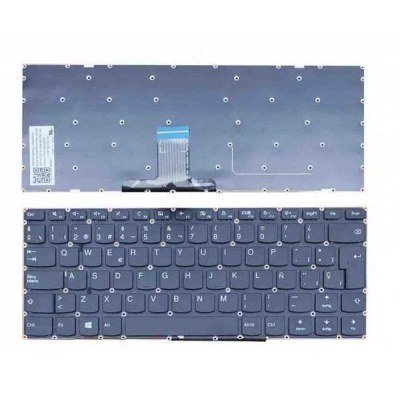 Teclado compatible para portátil LENOVO IdeaPad 310s-14 / 310s-14isk / 510s-14ikb / 710s-14 / negro sin marco / win 8