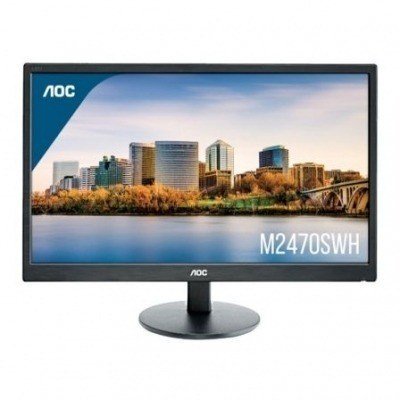 Monitor AOC M2470SWH 23.6/ Full HD/ Multimedia/ Negro