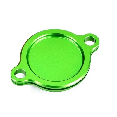 Tapa filtro de aceite verde Kawasaki Suzuki ASOC-06-GR