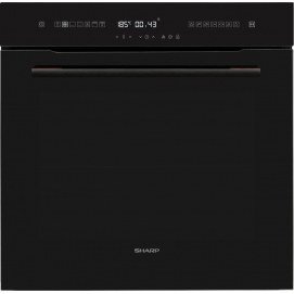 Horno Sharp KA75L64BNH 78L HYDRO negro SOFTCLOSE