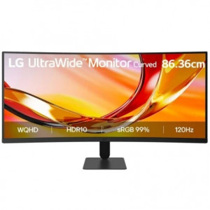 Monitor Profesional Ultrapanorámico Curvo LG 34U601B-B 34