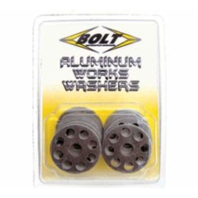 Pack de 10 Arandelas de aluminio Bolt ØINT 6MM / ØEXT 25MM 2009-AWW.25