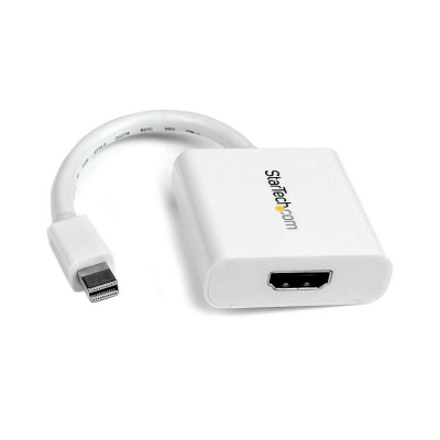 Adaptador Conversor de Vídeo Mini DisplayPort DP a HDMI - 1920x1200 - Pasivo - Blanco