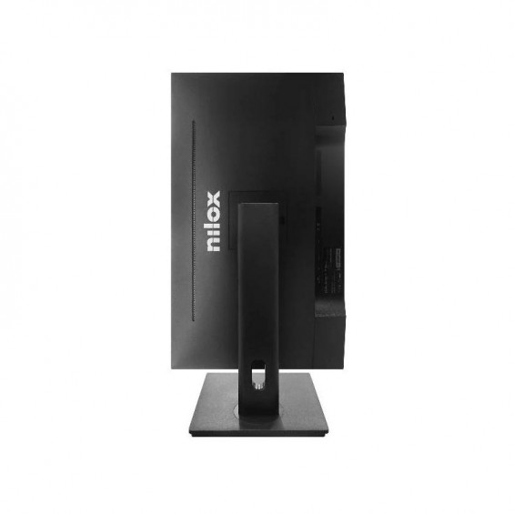 Monitor Nilox NXM27REG12065, 27 pulgadas, Full HD, IPS, 120 Hz, 4 ms, altura regulable, USB-C 65 W, HDMI, DisplayPort, negro - imagen 3