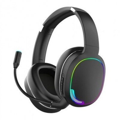 Auriculares Inalámbricos Gaming con Micrófono My Way BH82/ Jack 3.5/ Negros