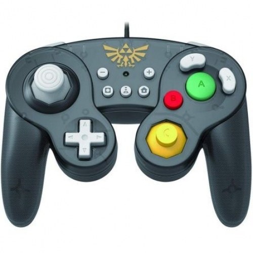 Gamepad con Cable Hori Battlepad Zelda para Nintendo Switch