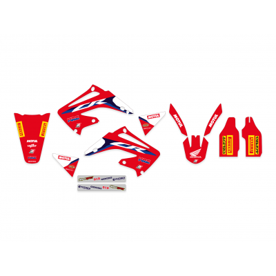 Kit de gráficos Blackbird Racing Replica Team Honda HRC 2020 BLACKBIRD RACING 8136R21