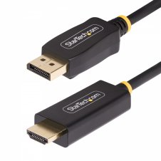 StarTech.com 6F-DP-HDMI-4K60-HDR adaptador de cable de v?deo 2 m DisplayPort HDMI tipo A (Estándar) Negro