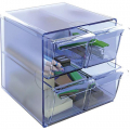 Organizador Translucido 4 Cajones Mod. 6704
