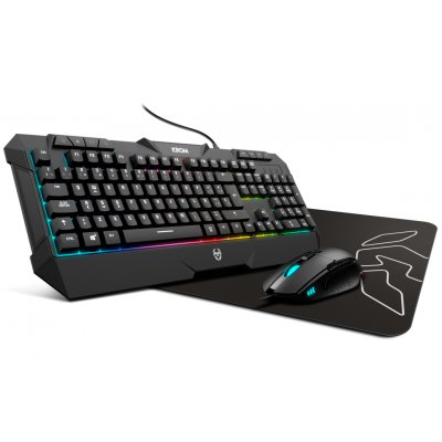 Kunai teclado Ratón incluido Juego USB Negro