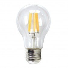 BOMBILLA LED ESTANDAR SILVER ELECTRONIC FILAMENTO TRANSPRENTE E27 3000K 6W 1980627