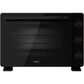 Mini horno de sobremesa Teka FSO 466 AirFry, 46 L, convección, 6 funciones, 1800 W, Full Black