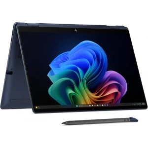 Portátil convertible HP EliteBook X Flip G2i, Intel Core Ultra 5 325, 32 GB RAM, 512 GB SSD, 14 pulgadas táctil, WUXGA, Windows 11 Pro, azul