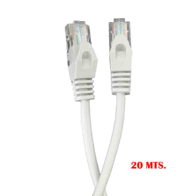 Cable utp cat.5e latiguillo rj45 outex 20 m
