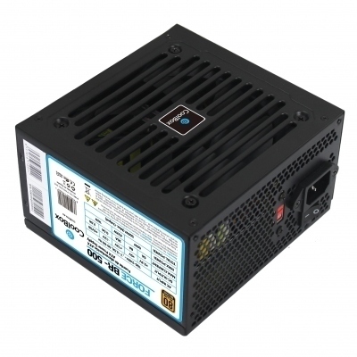 CoolBox Force BR-500 unidad de fuente de alimentación 500 W 20+4 pin ATX ATX Negro