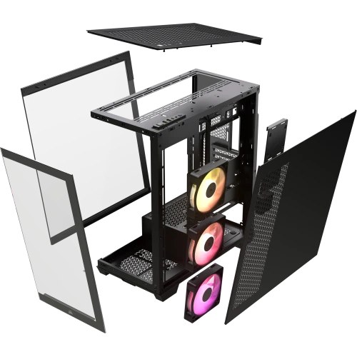 Corsair iCUE LINK 3500X RGB Midi Tower Negro