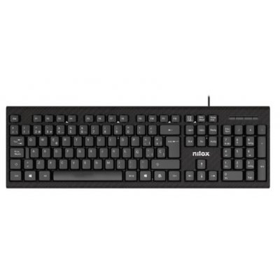 NXKME0011 teclado Ratón incluido Oficina USB Español Negro