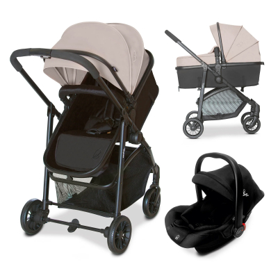 Trío Convertible Biarritz piedra