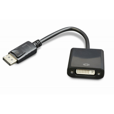 A-DPM-DVIF-002 adaptador de cable de vídeo 0,1 m DisplayPort DVI Negro