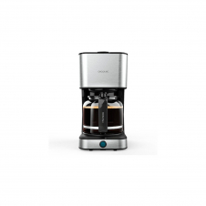 Cecotec coffee 66 heat cafetera de Goteo 12 tazas negra