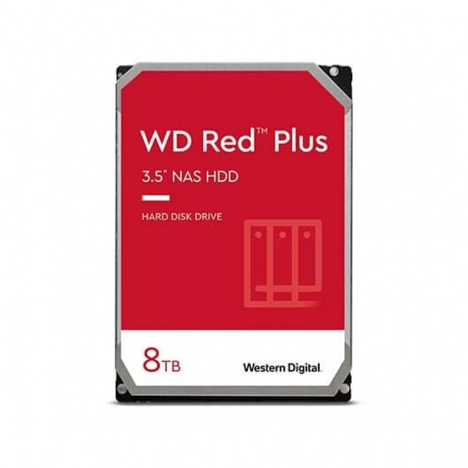 Disco duro interno hdd wd western digital nas red wd80efzz 8tb 8000gb 3.5pulgadas 7200rpm 256mb