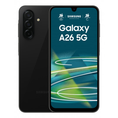 Smartphone Samsung Galaxy A26 6GB/ 128GB/ 6.7/ 5G/ Negro