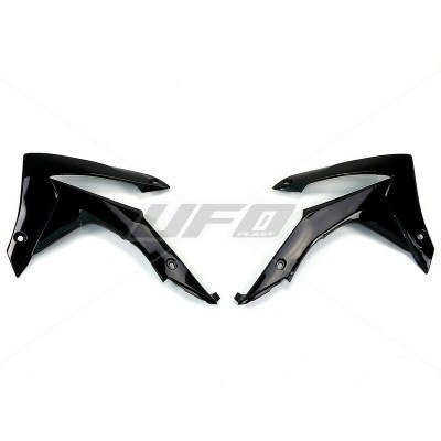 Paneles laterales radiador UFO negro Honda CRF450X HO04634#001