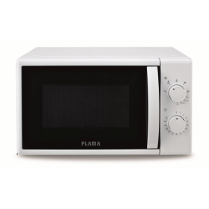 Microondas de superficie Flama 1884FL, 20 litros, potencia 700W, grill 1000W, blanco