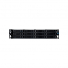 UNYKAch Servidor Rack Hot Swap 2U / 12 Bah?as Negro, Plata