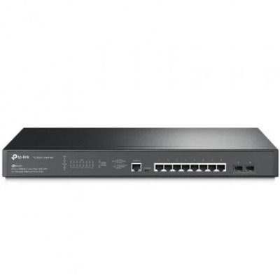 Switch Gestionable TP-Link Omada JetStream TL-SG3210XHP-M2/ WiFi 6/ 10 Puertos/ RJ-45 10/100/1000/ PoE+/ SFP+ 10GE