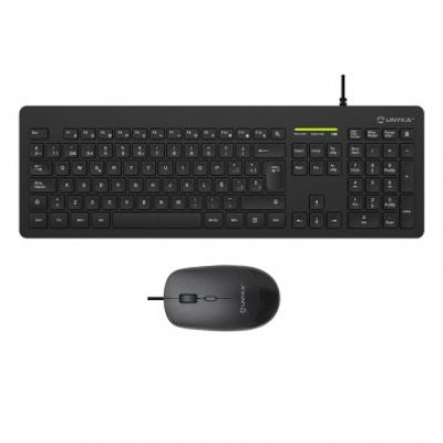 TECLADO Y MOUSE UNYKAch MK211 PRO SLIM 2400 DPI DISEÑO ULTRA DELGADO