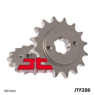 Piñón JT SPROCKETS acero estándar 286 - Paso 520 JTF286.15