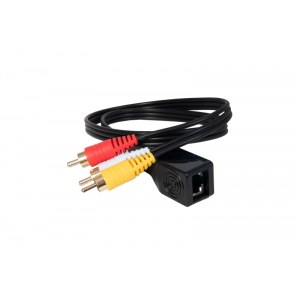 Prolongador balun de audio y vídeo por cable Cat 5e/6 Fonestar FO-355